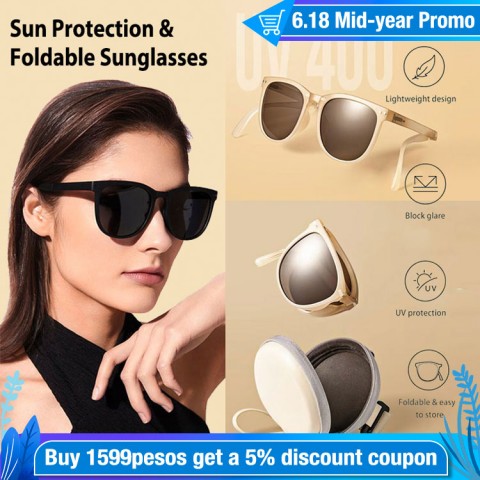 2022 summer sun protection folding sunglasses