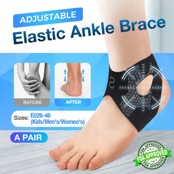 Adjustable Elastic Ankle Brace..