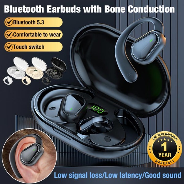 Bluetooth Earbuds with Bone Conduction..