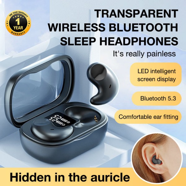 Transparent Wireless Bluetooth Sleep Hea..