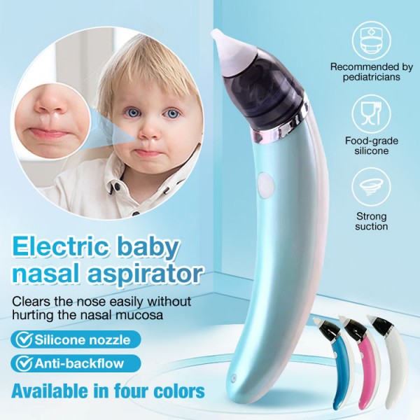 Electric baby nasal aspirator..