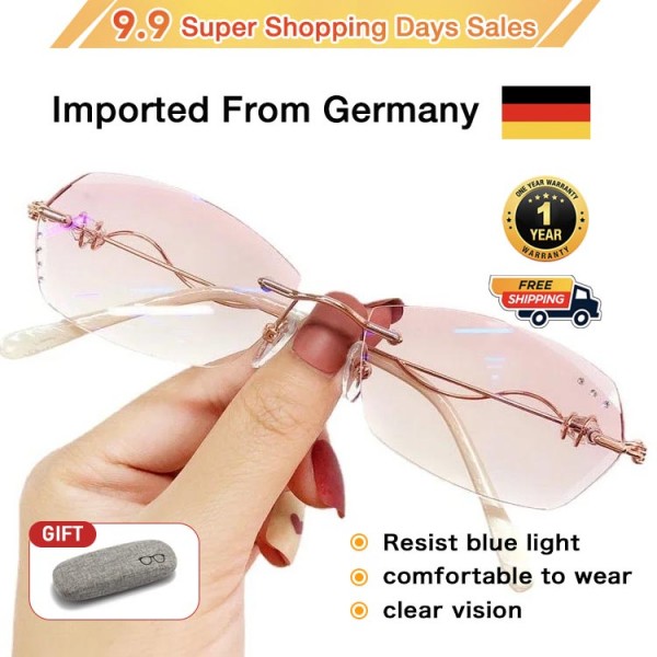 Fashion ultra-light anti-blue radiation reading glasses