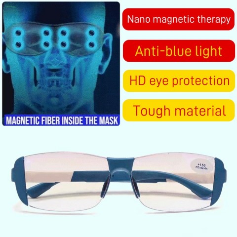 New magnetic therapy reading glasses