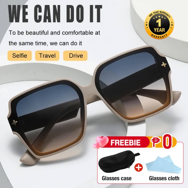 fashion large frame sunglasses