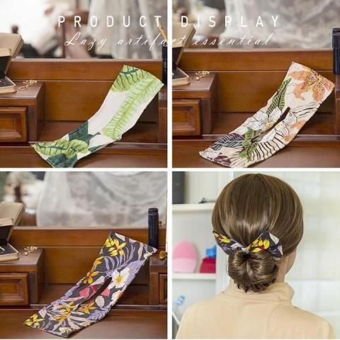 Convenient Korean hair styling straps