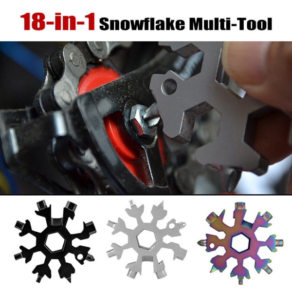 18-in-1 Snowflake Multi-Tool