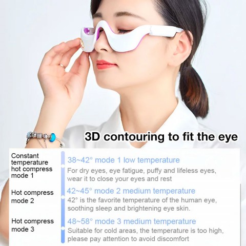 Smart Hot Compress Eye Spa Massager