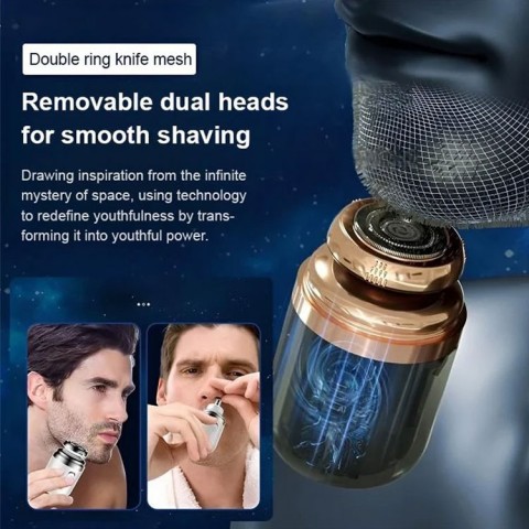 2 in 1 Mini Electric Shaver