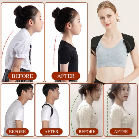 Straight back orthopedic belt