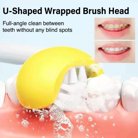 Clean Soft Bristle Mouthguard 3 Sides Children Toothbrush