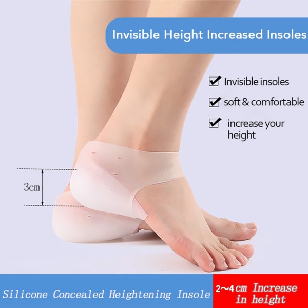 Invisible Height Increased Insoles