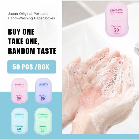 Portable Hand-Washing SoapPaper - buy one take one