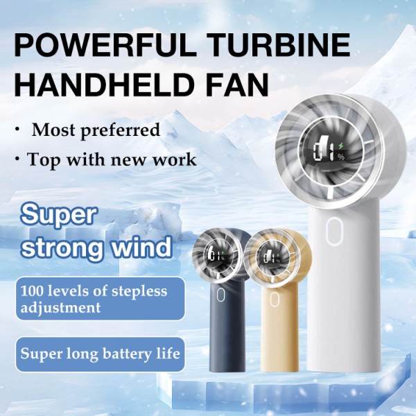 Turbo High Speed Handheld Fan..