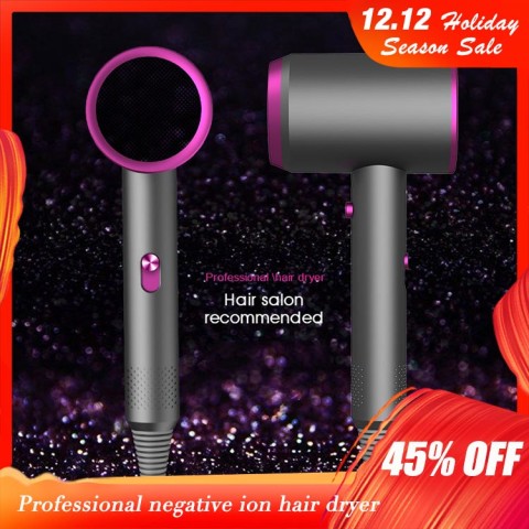 Professional negative ion hair dryer