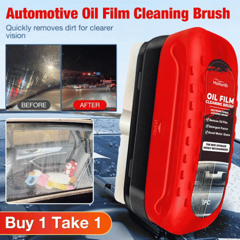 Automotive Oil Film Cleaning Brush