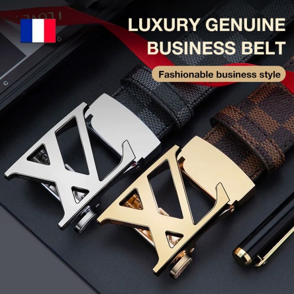 Luxury Genuine Business Belt