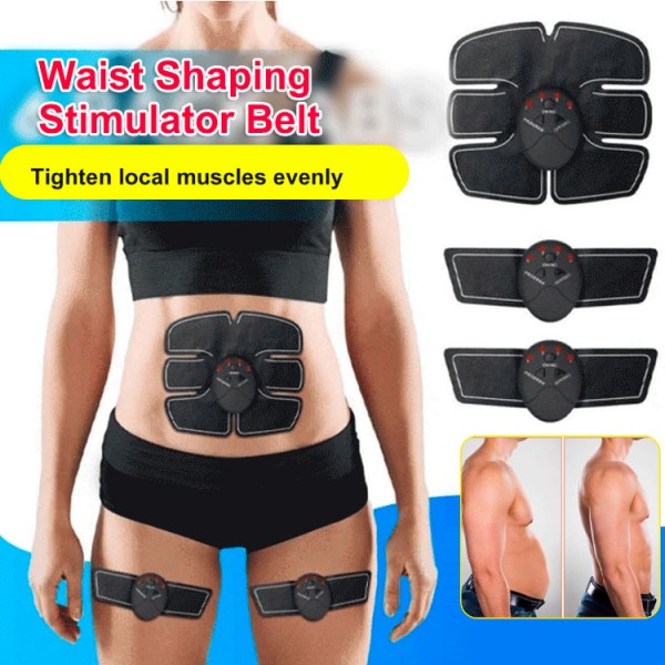 EMS Waist Shaping Abs Stimulator Belt Mu..