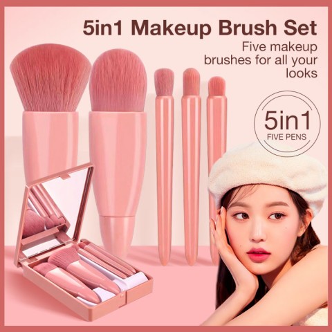 5in1 Makeup Brush Set