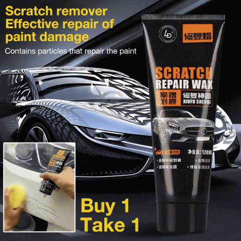 Car scratch wax