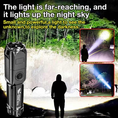 New mini strong light flashlight