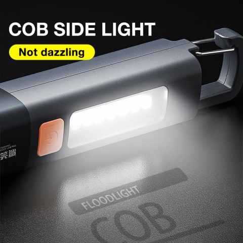 Portable COB Flashlight