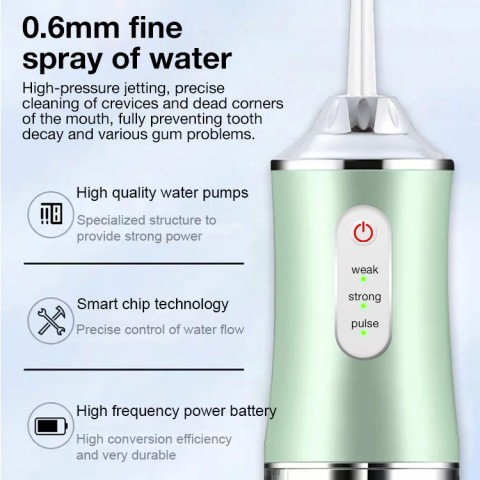 Portable Electric Flosser for Teeth Cleaning