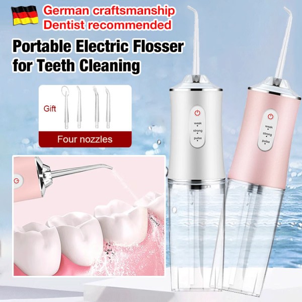 Portable Electric Flosser for Teeth Cleaning