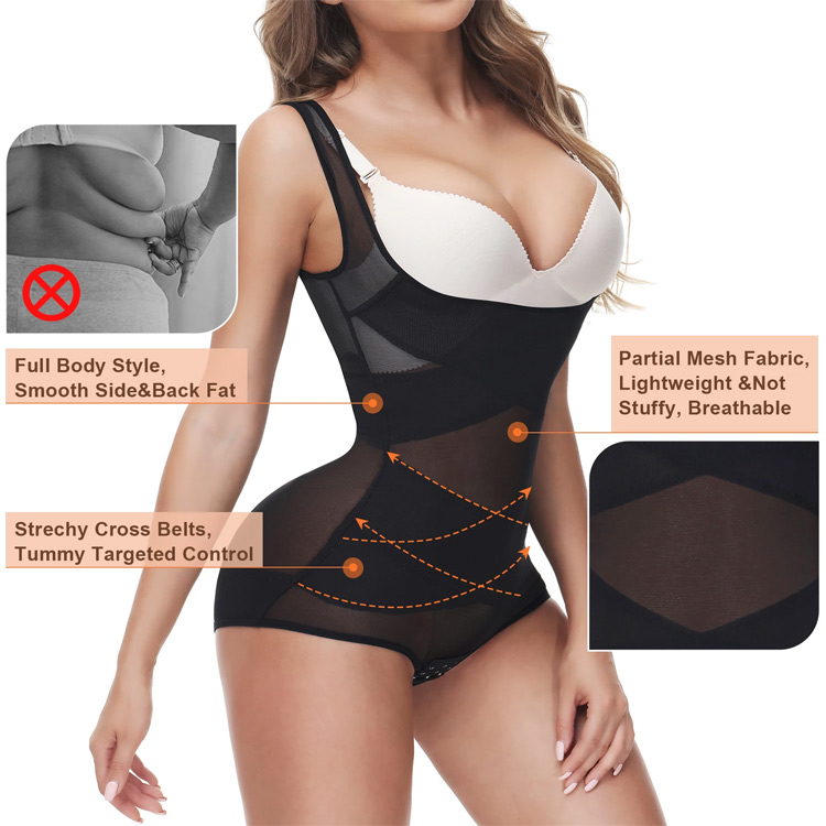 Halloween Sale and add 499P to get the second one-High-Waist Shapewear Bodysuit-With a perfect body, every woman is the most beautiful