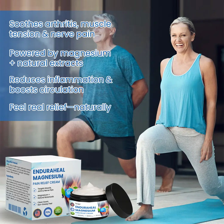Halloween Sale – Buy 1 Take 1 – EnduraHeal Magnesium Pain Relief Cream – Soothe Joint & Muscle Pain Fast – Relieve Inflammation, Boost Circulation & Restore Mobility – Trusted Natural Formula for Everyday Relief