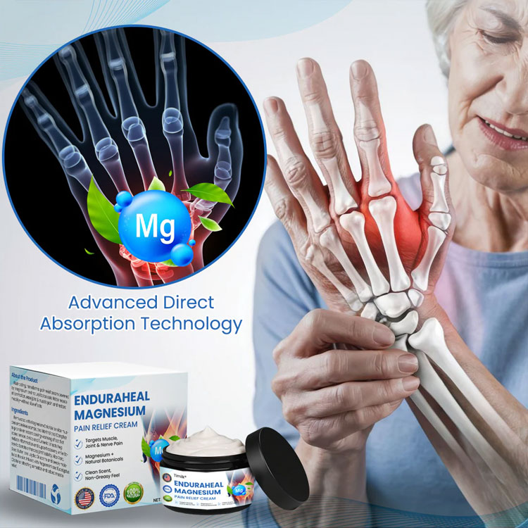 Halloween Sale – Buy 1 Take 1 – EnduraHeal Magnesium Pain Relief Cream – Soothe Joint & Muscle Pain Fast – Relieve Inflammation, Boost Circulation & Restore Mobility – Trusted Natural Formula for Everyday Relief