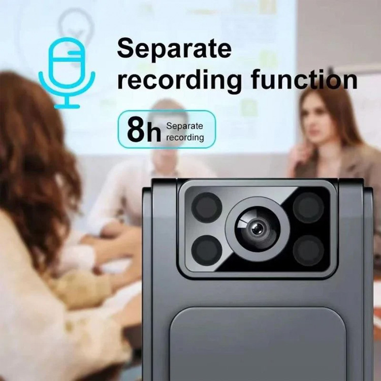 1 year warranty - 2024 New Upgrade Mini Magnetic and Clip Wifi Camera - Record anytime, anywhere - Perfect for sports recording, home video recording, video game capture, security and traffic video recording, etc.	